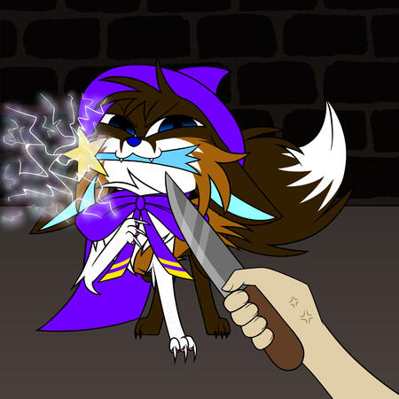 Smug Knife Fox