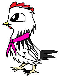 A hen named Laura