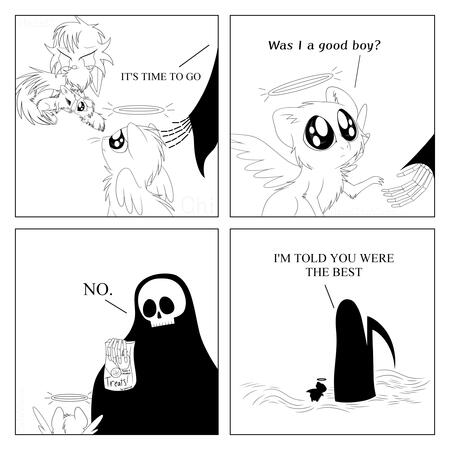 Death and the guinea pig